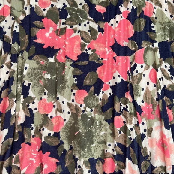 Maggie Lawrence Collection Floral Midi Dress | size 5/6 - Picture 4 of 9